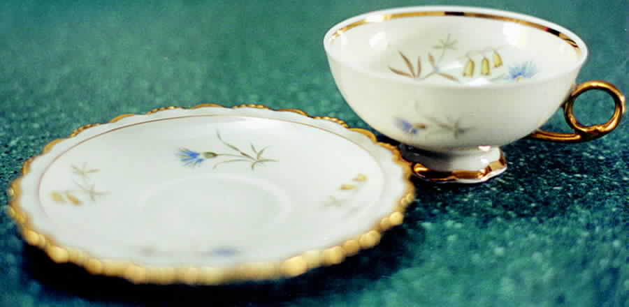 RHA5 Footed Cup & Saucer Set by Royal Hanover-1