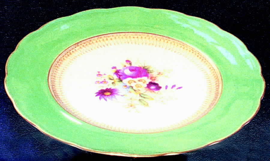Fortune Dinner Plate by Royal Swansea-1