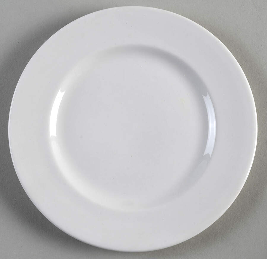 Colonnade White Bread & Butter Plate by Royal Limoges-1