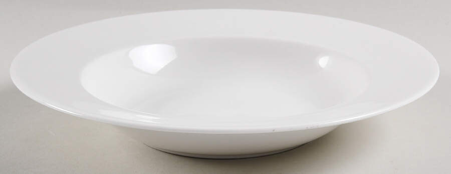 Colonnade White Rim Soup Bowl by Royal Limoges-1