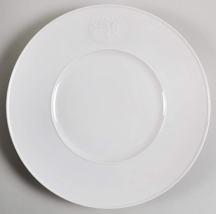 Arcadia Cream--White Large Dinner Plate by Royal Berlin-1