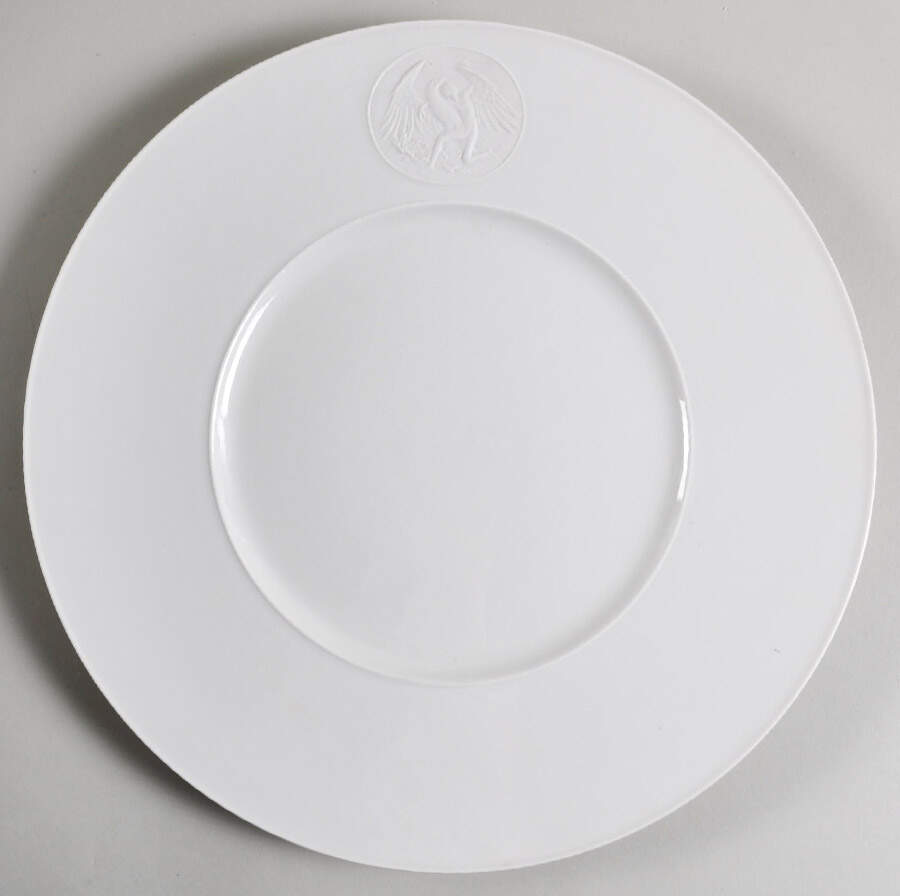 Arcadia Cream--White Large Dinner Plate by Royal Berlin-1