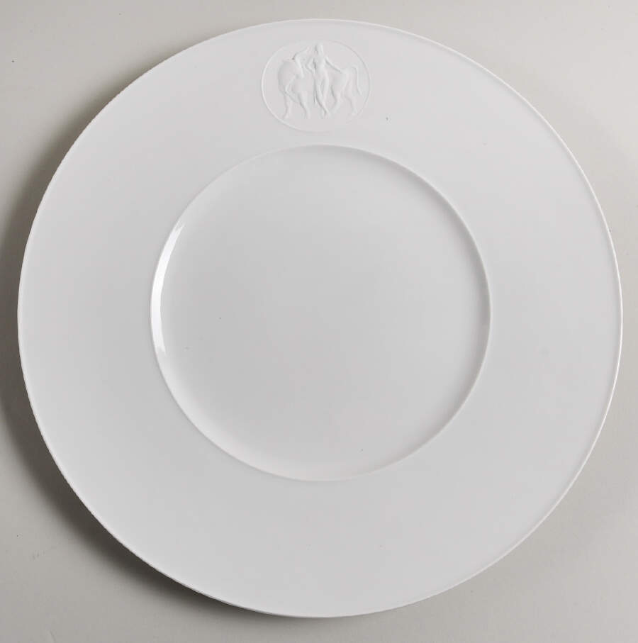 Arcadia Cream--White Large Dinner Plate by Royal Berlin-1