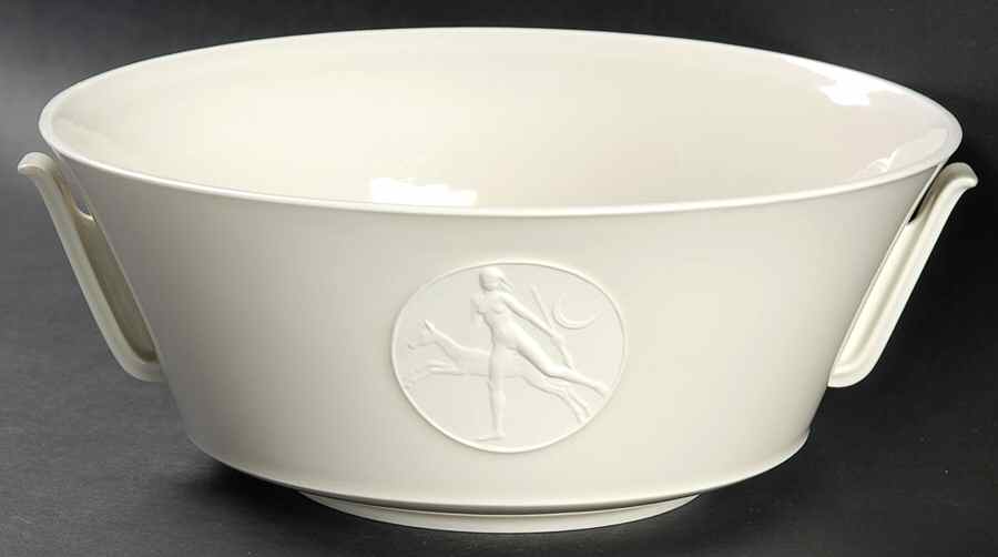 Arcadia Cream--White 8" Round Vegetable Bowl by Royal Berlin-1