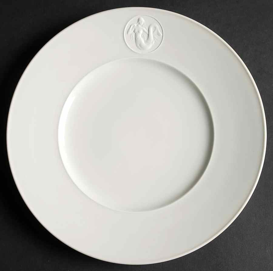 Arcadia Cream--White Salad Plate by Royal Berlin-1