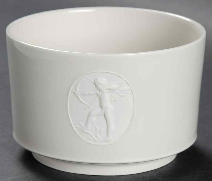 Arcadia Cream--White Sugar Bowl No Lid by Royal Berlin-1