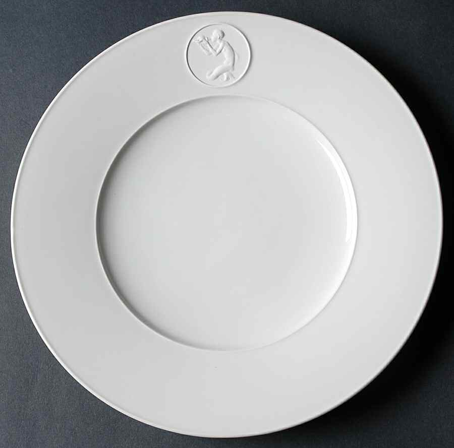 Arcadia Cream--White Luncheon Plate by Royal Berlin-1
