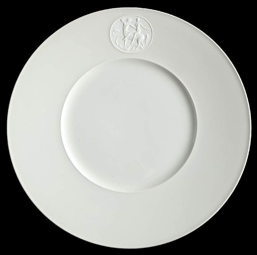 Arcadia Cream--White Large Dinner Plate by Royal Berlin-1