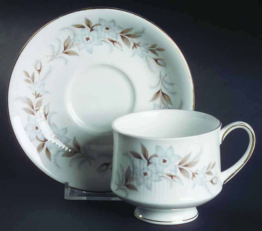 Dawn Footed Cup & Saucer Set by Royal Standard-1