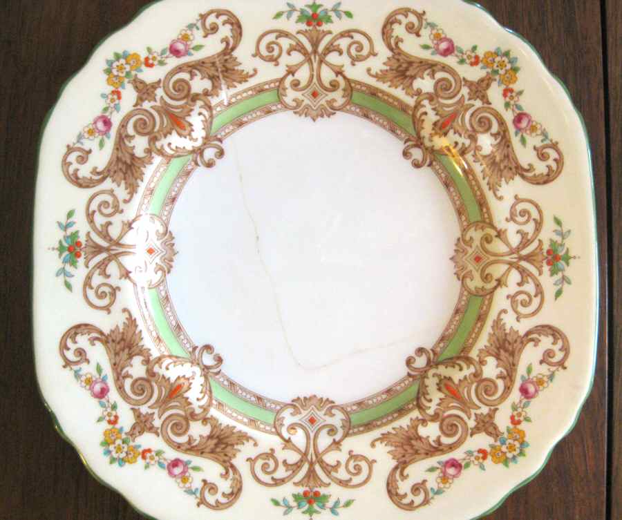 8920 Square Salad Plate by Royal Cauldon-1