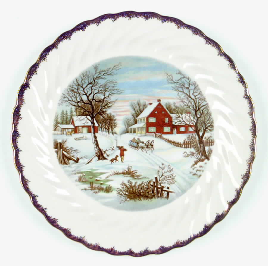 RYL133 Dinner Plate by Royal (USA)-1