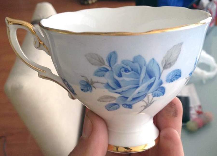 Margaret Rose Footed Cup by Royal Standard-1