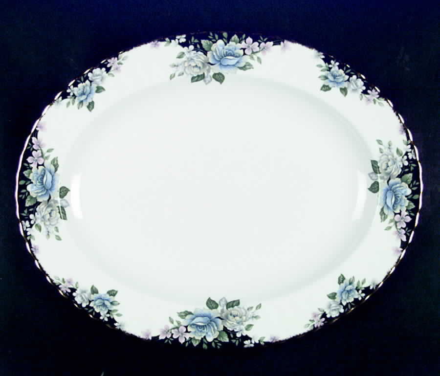 Sonatina 13" Oval Serving Platter by Royal Albert-1