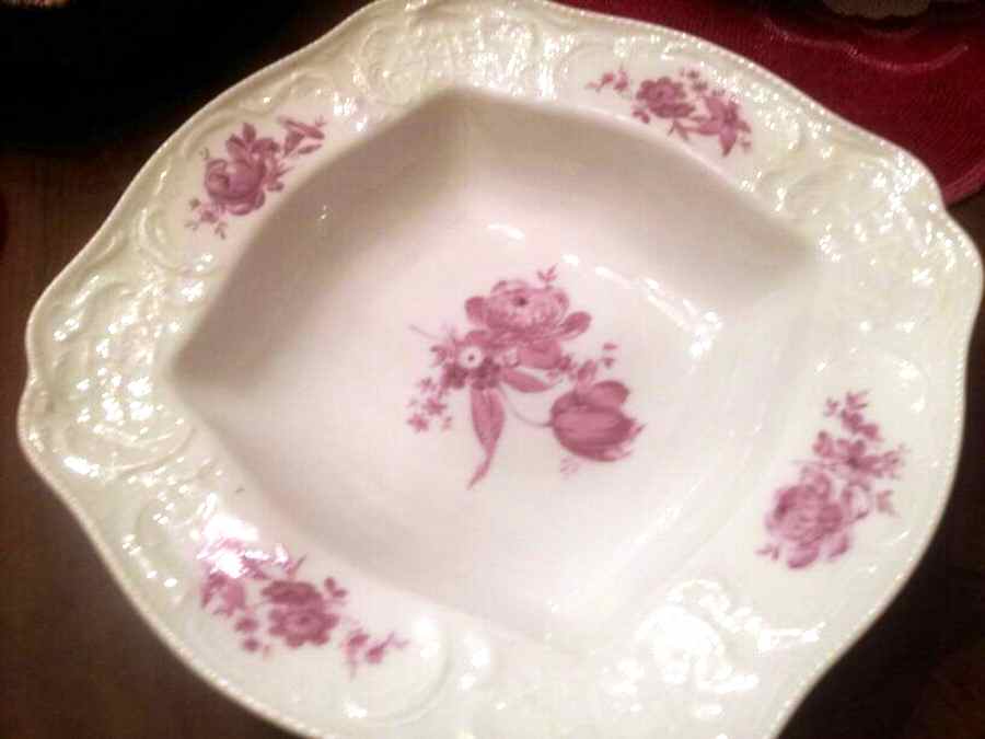 R875 9" Square Vegetable Bowl by Rosenthal - Continental-1