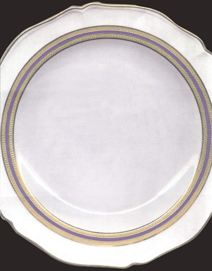 RLG1 Dinner Plate by Ribes (Limoges)-1