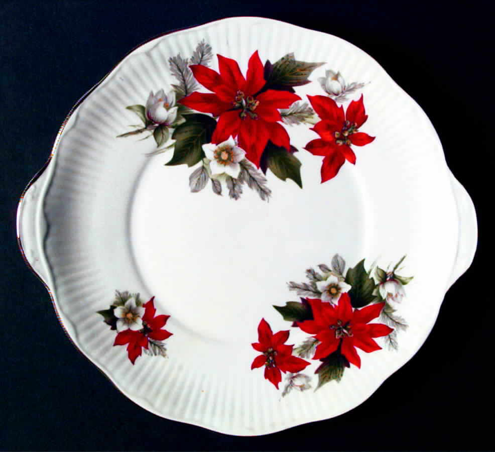 RIA32 Handled Cake Plate by Rosina-Queens-1