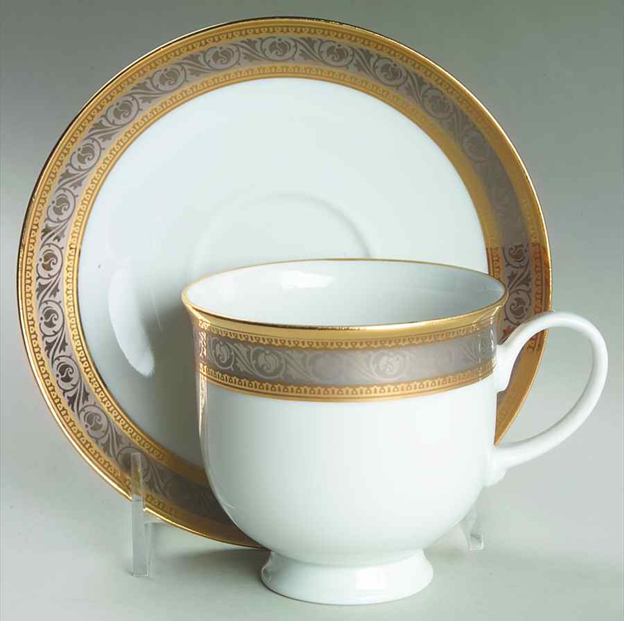 Monaco Footed Cup & Saucer Set by Rosenthal - Continental-1