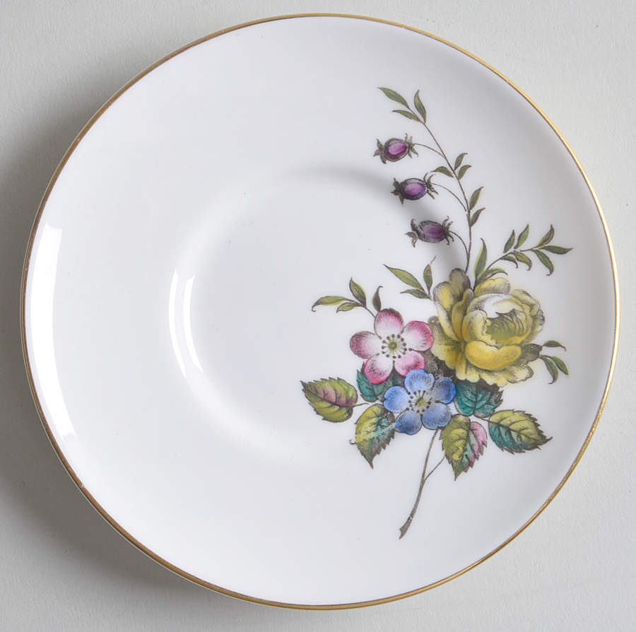 Z2621 Saucer for Flat Demitasse Cup by Royal Worcester-1