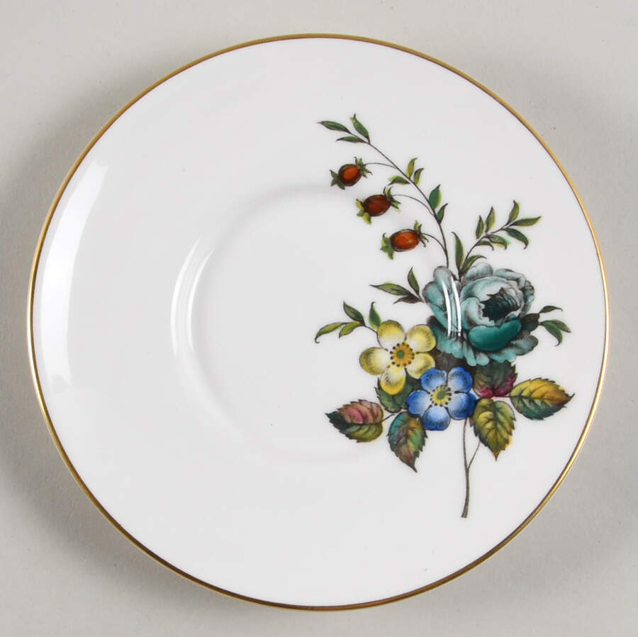Z2621 Saucer for Flat Demitasse Cup by Royal Worcester-1
