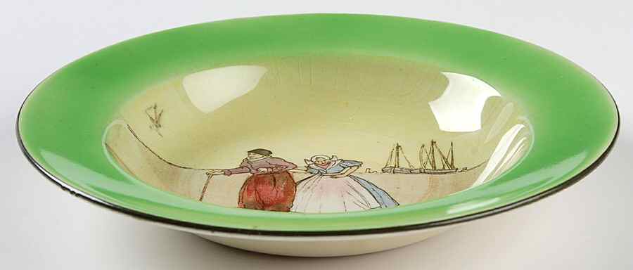Dutch A Harlem Rim Soup Bowl by Royal Doulton-1