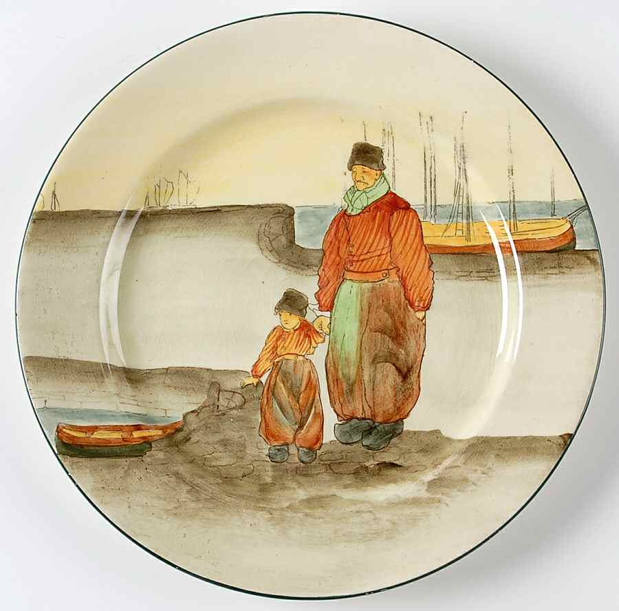 Dutch C Wall Plate by Royal Doulton-1