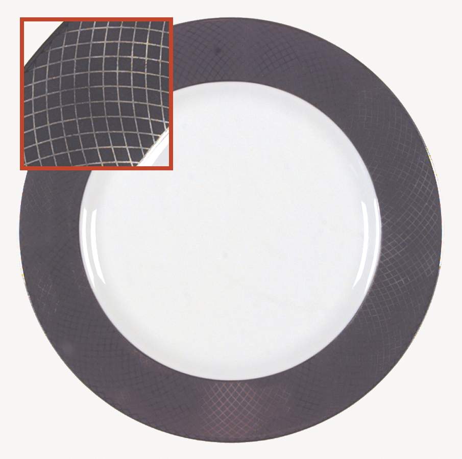 Siam Charcoal Service Plate (Charger) by Rosenthal - Continental-1