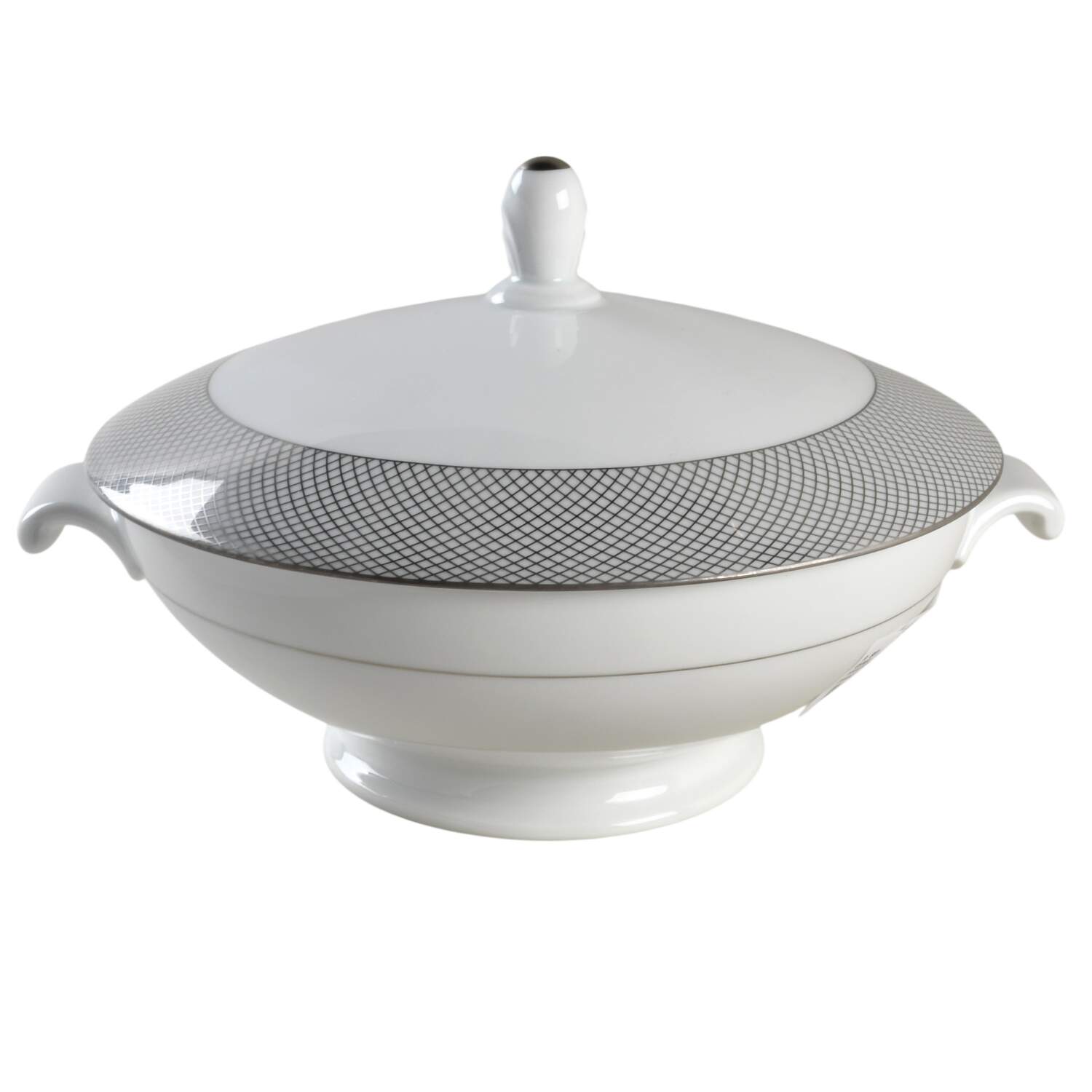 Siam Platinum Round Covered Vegetable by Rosenthal - Continental-1