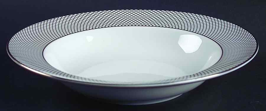 Siam Platinum Rim Soup Bowl by Rosenthal - Continental-1