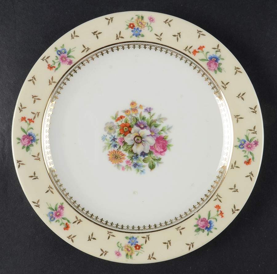 Carousel Salad Plate by Raynaud-1