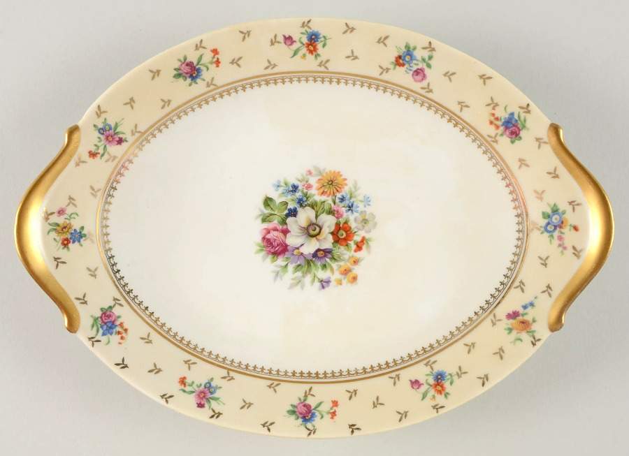 Carousel 11" Oval Serving Platter by Raynaud-1
