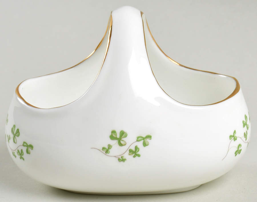 Trellis Shamrock Giftware Small Basket by Royal Tara-1