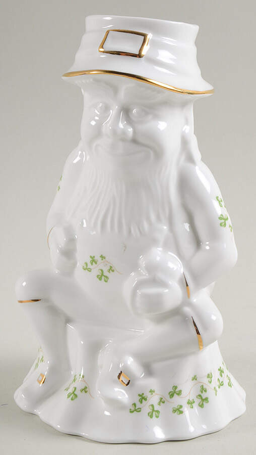 Trellis Shamrock Giftware Figural Bank by Royal Tara-1