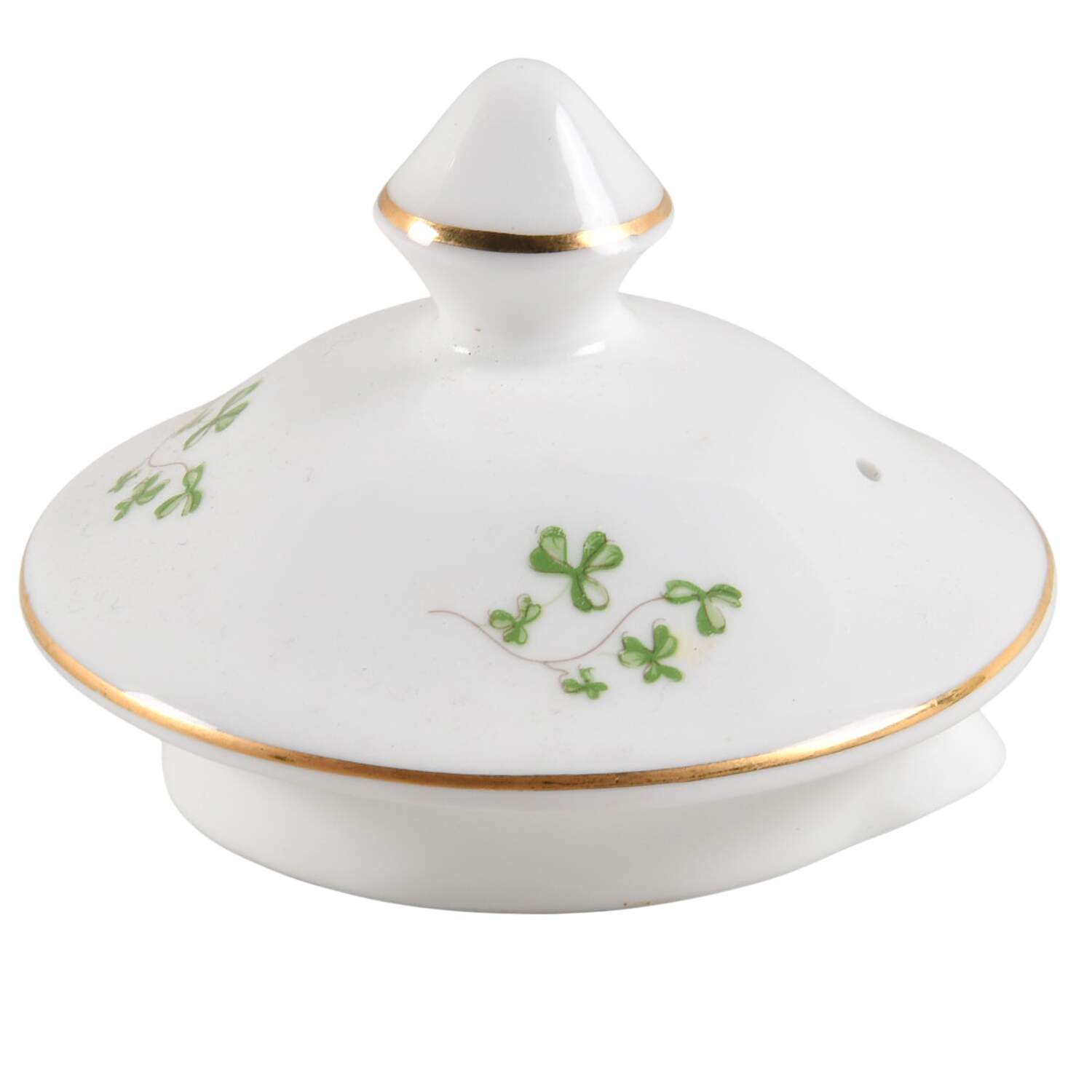 Trellis Shamrock Giftware Lid for Small Teapot by Royal Tara-1