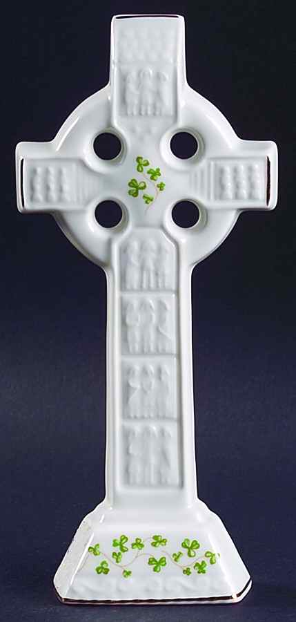Trellis Shamrock Giftware Door Plaque by Royal Tara-1