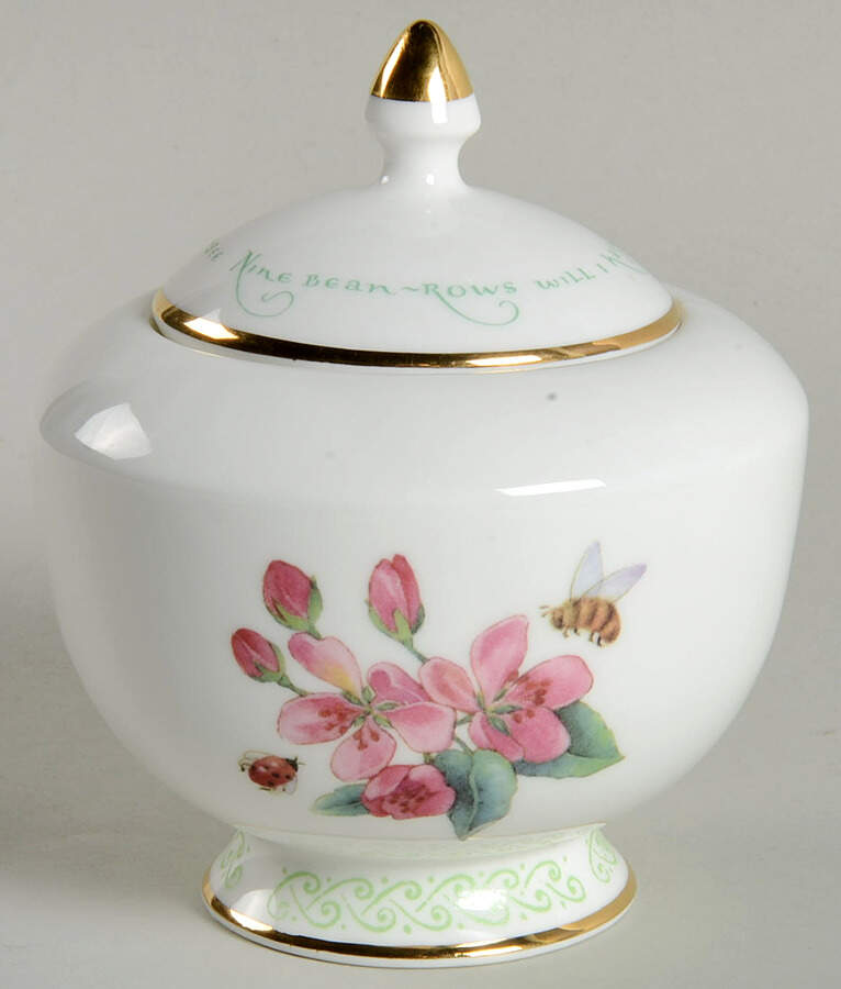 Innisfree Collection Sugar Bowl & Lid by Royal Tara-1
