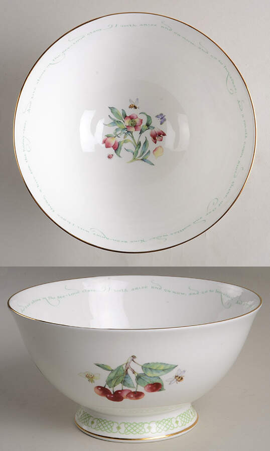 Innisfree Collection Large Salad Serving Bowl by Royal Tara-1