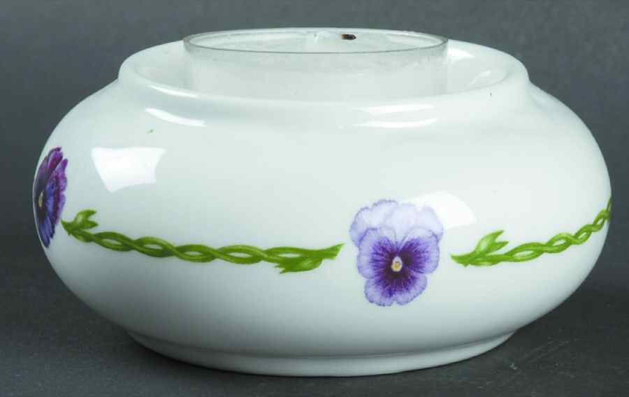 Pansies Votive Candleholder by Royal Tara-1