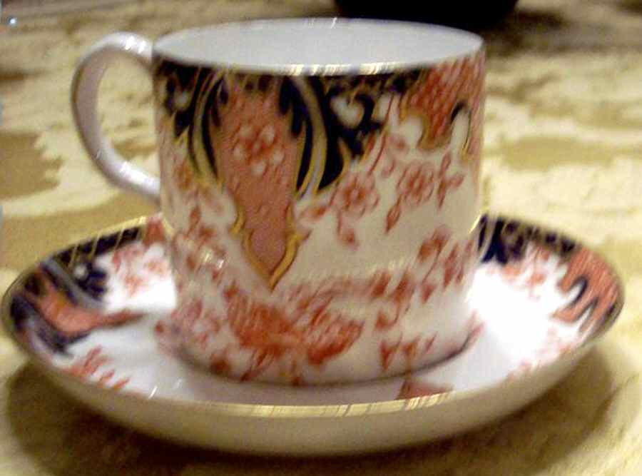 2712 Flat Cup & Saucer Set by Royal Crown Derby-1