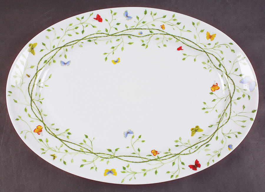Histoire Naturelle 16" Oval Serving Platter by Raynaud-1