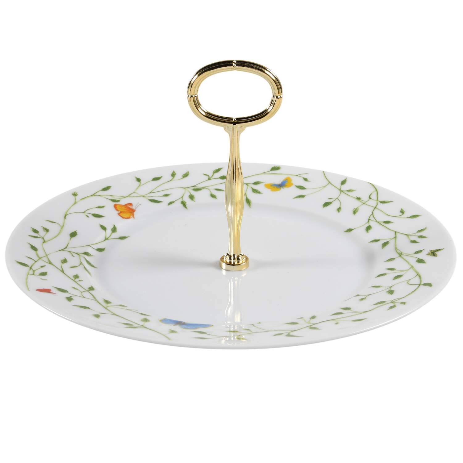 Histoire Naturelle Round Serving Plate with Center Handle (Dp) Hc by Raynaud-1