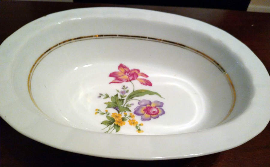 RYD21 12" Oval Vegetable Bowl by Raynaud-1