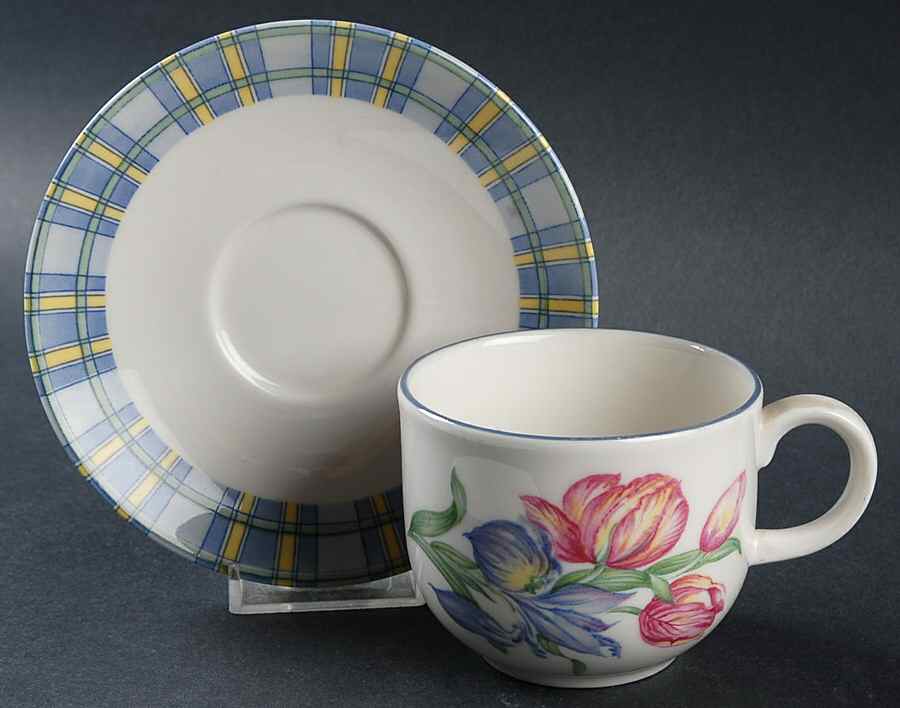 Lomond Flat Cup & Saucer Set by Royal Doulton-1