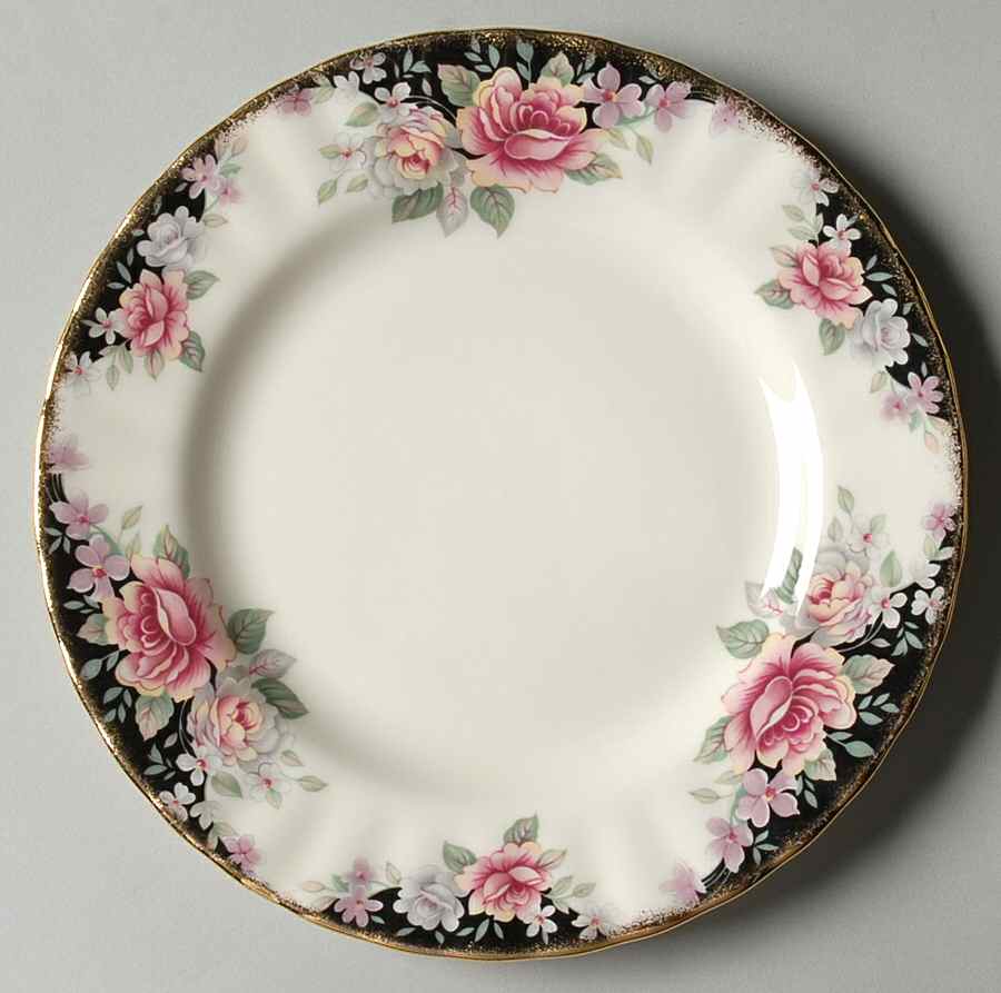 Operetta Bread & Butter Plate by Royal Albert-1