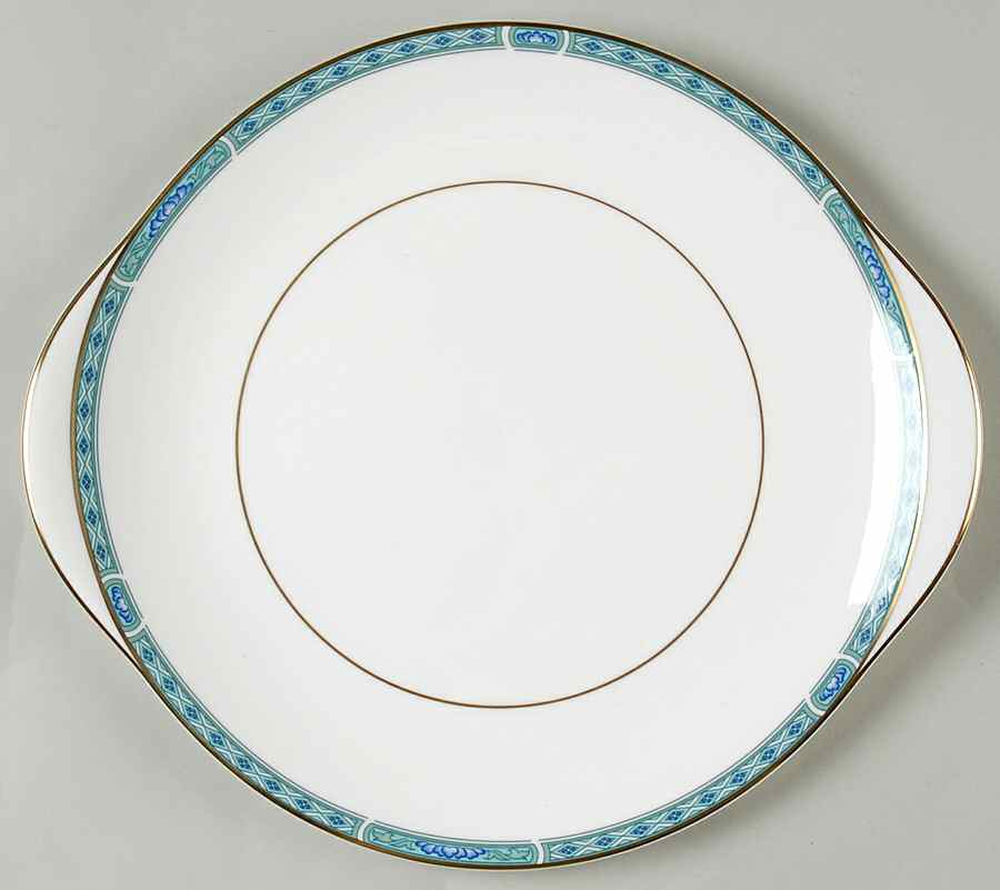 Antwerp Handled Cake Plate by Royal Doulton-1
