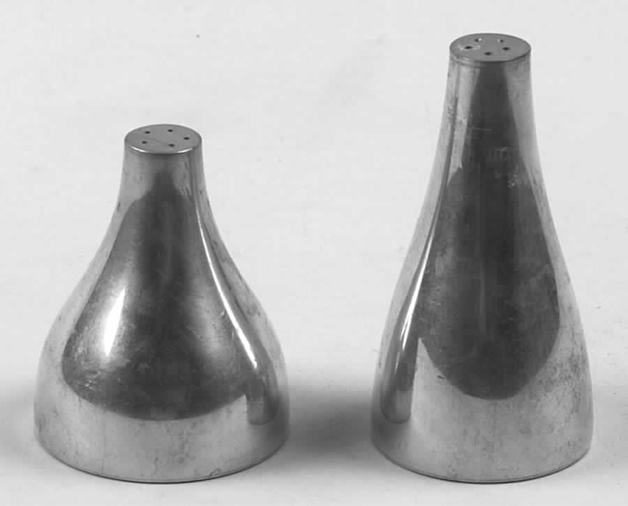 Denmark (Pewter, Hollowware) Salt and Pepper Set by Reed & Barton-1