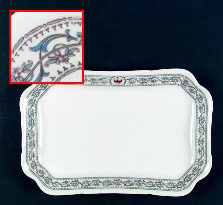 Dewitt Clinton (New York Central) 12" Oval Serving Platter by Syracuse-1