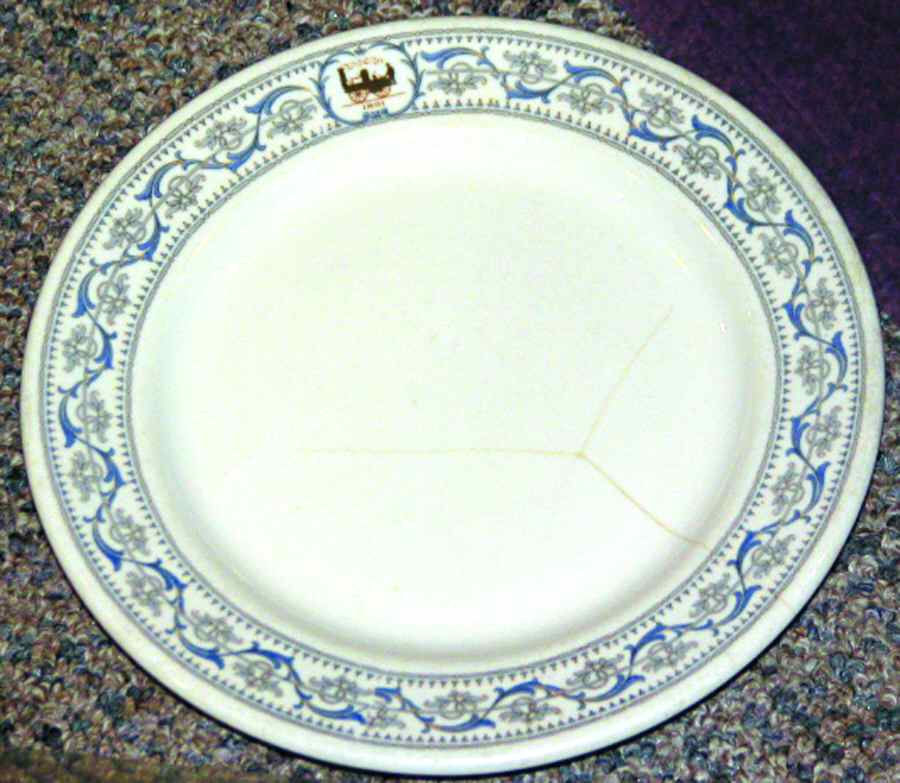 Dewitt Clinton (New York Central) Dinner Plate by Syracuse-1