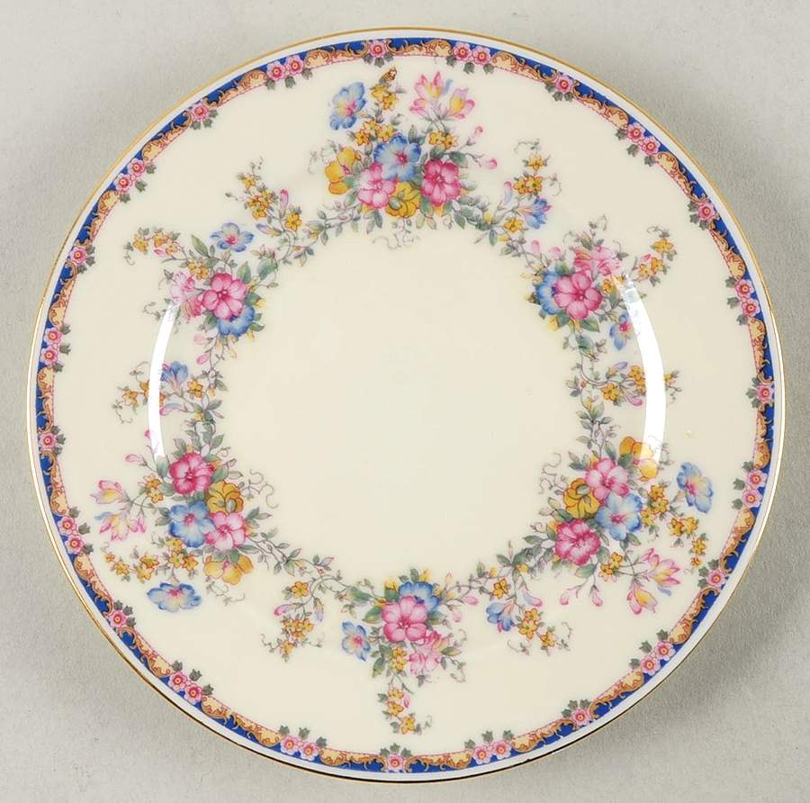 2414 Bread & Butter Plate by Royal Ivory (Czech, Germany)-1