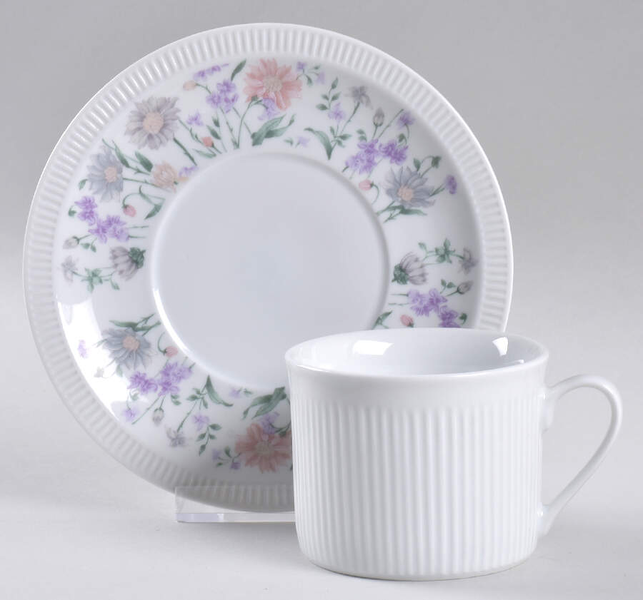 RDG2 Footed Cup & Saucer Set by Ridgewood-1