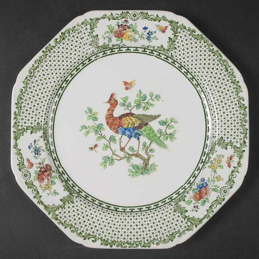 V1693 Octagonal Luncheon Plate by Royal Cauldon-1